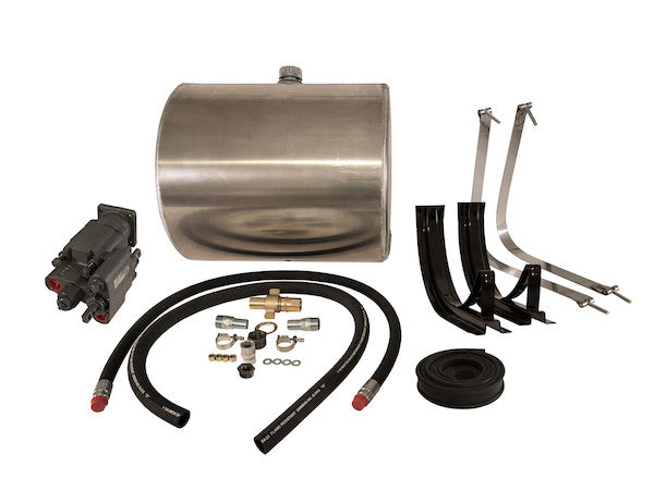 50 Gallon Side-Mount Reservoir/Direct Mount Pump Wetline Kit CCW with Aluminum Tank