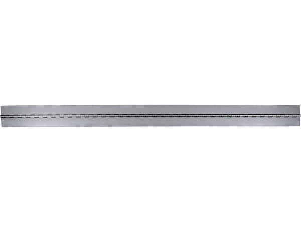 Stainless Continuous Hinge .120 x 72 Inch Long with 3/8 Pin and 3.0 Open Width