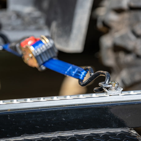 Super Track Bundle with 4 Aluminum Rails, 8 Tie Rings and Mounting Hardware