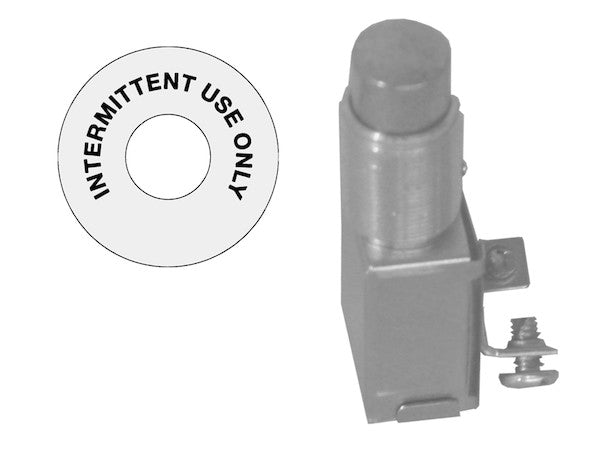 SW900 - 12 Volt Momentary Switch with Vibrator Label