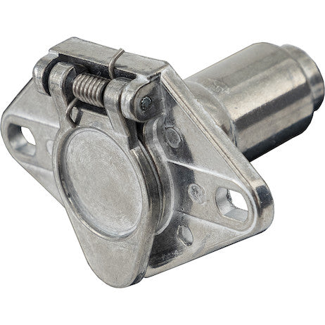 6-Way Die Cast Metal Trailer Connector - Truck Side