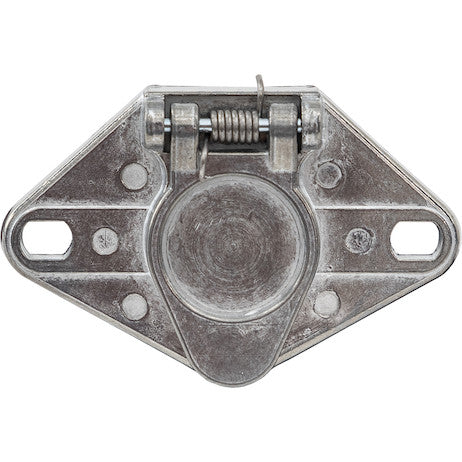 6-Way Die Cast Metal Trailer Connector - Truck Side