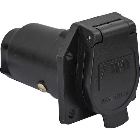 7-Way Plastic Trailer Connector - Truck Side