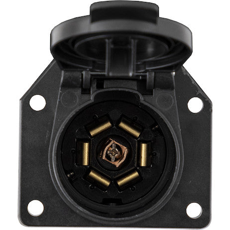 7-Way Plastic Trailer Connector - Truck Side