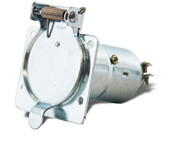 7-Way Stamped Zinc Trailer Connector - Truck Side