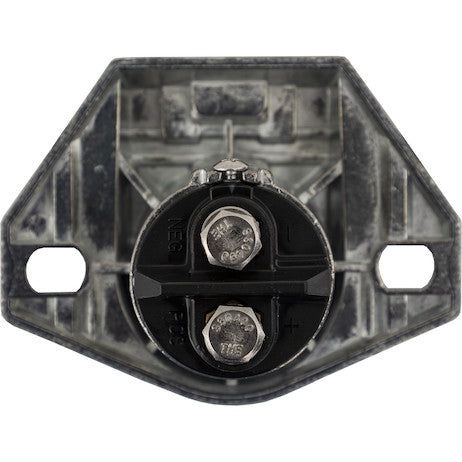 2-Way Die-Cast Zinc Trailer Connector -Truck Side - Vertical Pin Arrangement