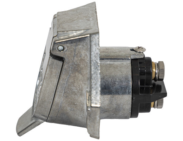 2-Way Die-Cast Zinc Trailer Connector -Truck Side - Vertical Pin Arrangement