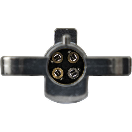 4-Way Die-Cast Metal Trailer Connector - Trailer Side