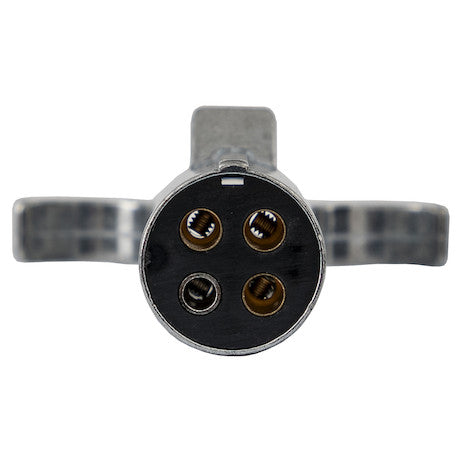 4-Way Die-Cast Metal Trailer Connector - Trailer Side