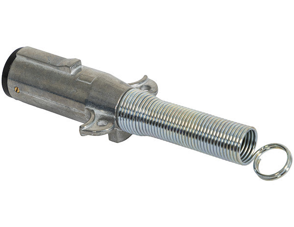 2-Way Die-Cast Zinc Trailer Connector -Trailer Side - Vertical Pins with Spring