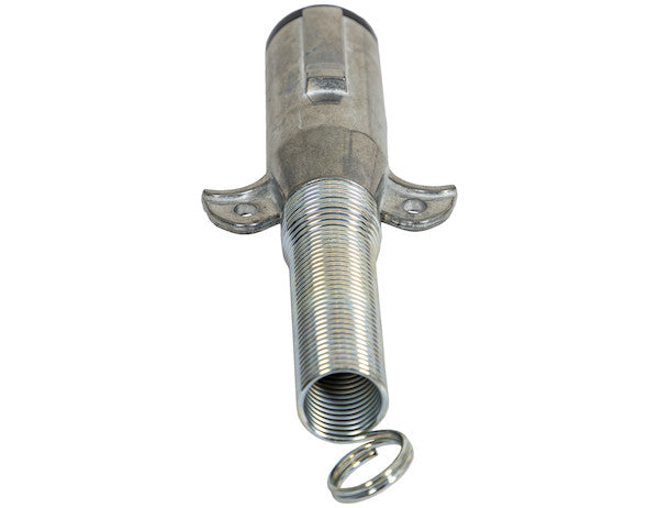2-Way Die-Cast Zinc Trailer Connector -Trailer Side - Vertical Pins with Spring
