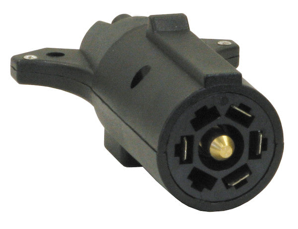 7-Way Flat to 5-Flat Plastic Trailer Connector Adapter 
