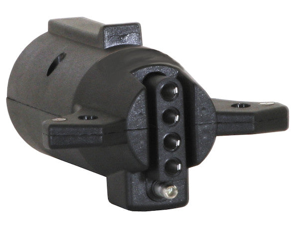 7-Way Flat to 5-Flat Plastic Trailer Connector Adapter 