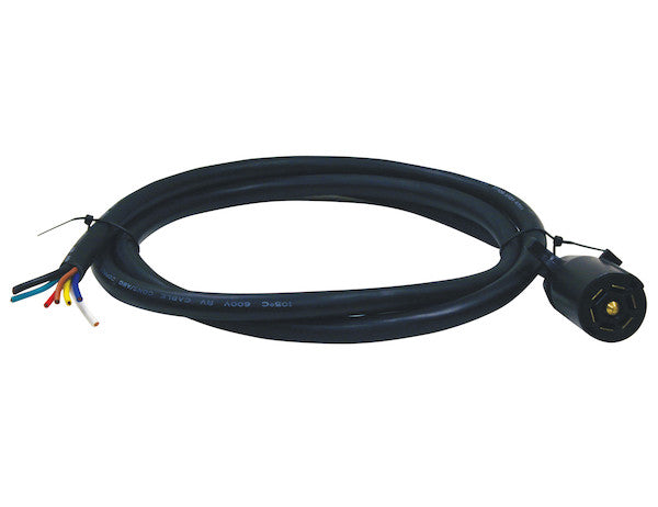 TC2967P - 7-Way Trailer Side Flat Pin Trailer Connector