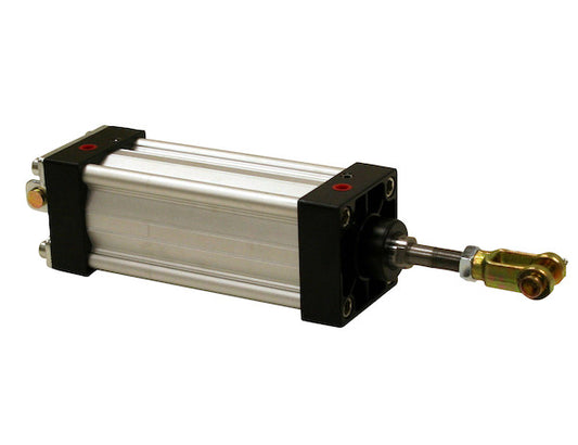 Tie Rod Style Cylinder-Clevis Mount-0.75 Rod x 8 Inch Stroke with Manual Air