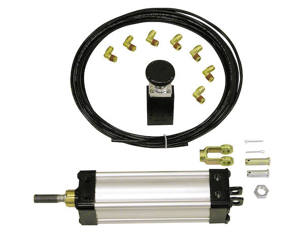Tie Rod Style Cylinder Kit-Clevis Mount-0.75 Rod 8 Inch Stroke-with BAV020 Valve