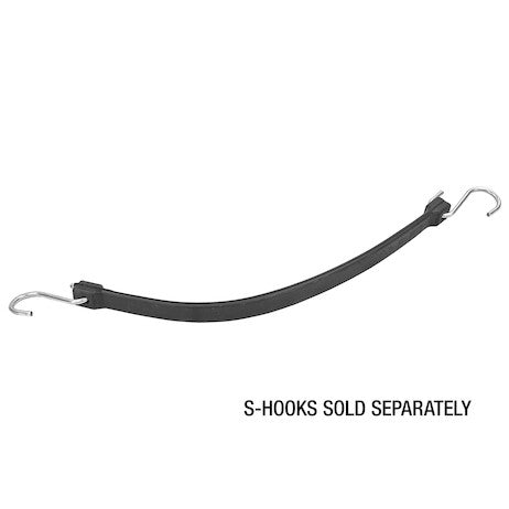 TS20 - 20 Inch Rubber Tarp Strap - 100/Carton