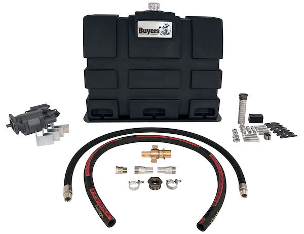 UWLK50PDMCCW - 50 Gallon Upright Reservoir/Direct Mount Pump Wetline Kit CCW With Poly Tank
