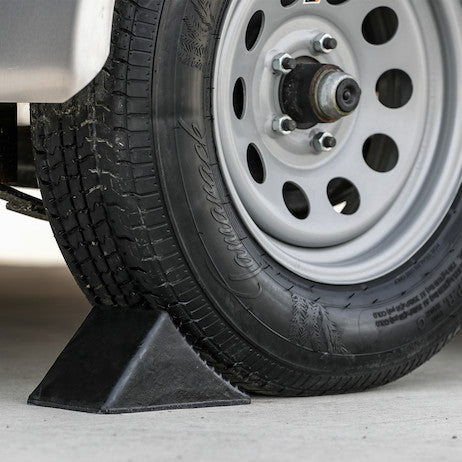 Rubber Wheel Chock 5x6x5 Inch