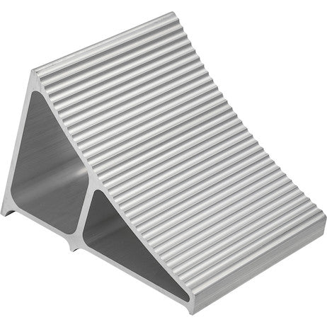 Large Extruded Aluminum Wheel Chock 7x10.75x7.8 Inch