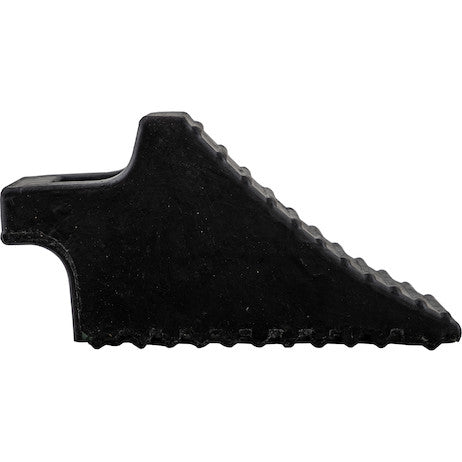 Rubber Wheel Chock with Built-In Handle, Pair