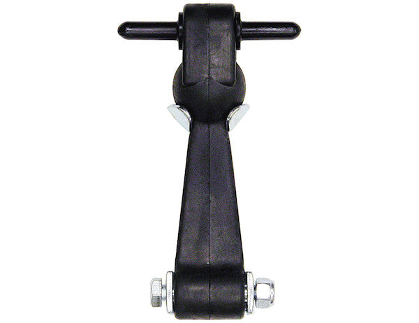 6 Inch Heavy-Duty Rubber Hood Catch - Includes Brackets and Pin-No Bumper