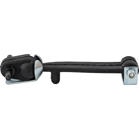 7-7/8 Inch Heavy-Duty Rubber Hood Catch - Includes Brackets and Pin-With Bumper