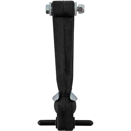 7-7/8 Inch Heavy-Duty Rubber Hood Catch - Includes Brackets and Pin-With Bumper