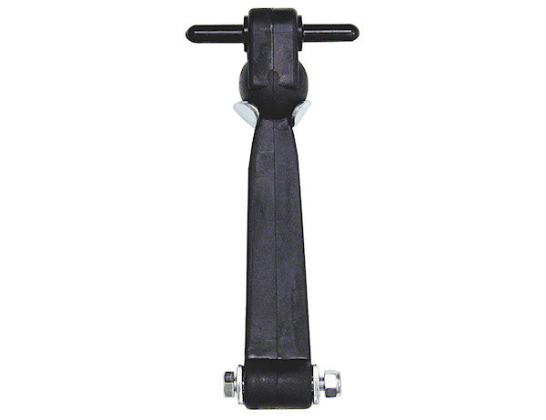 7-7/8 Inch Heavy-Duty Rubber Hood Catch - Includes Brackets and Pin-With Bumper