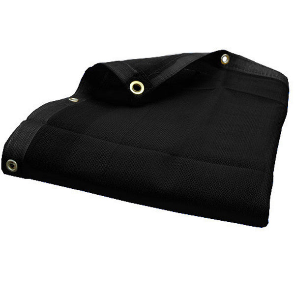 Heavy Duty Black Mesh Tarp 7 x 15 Foot