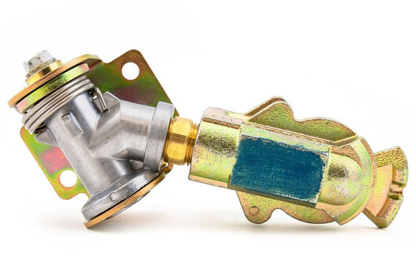 Gladhand Blue / Service Connection - 45 Degree Spring Loaded Swing Away