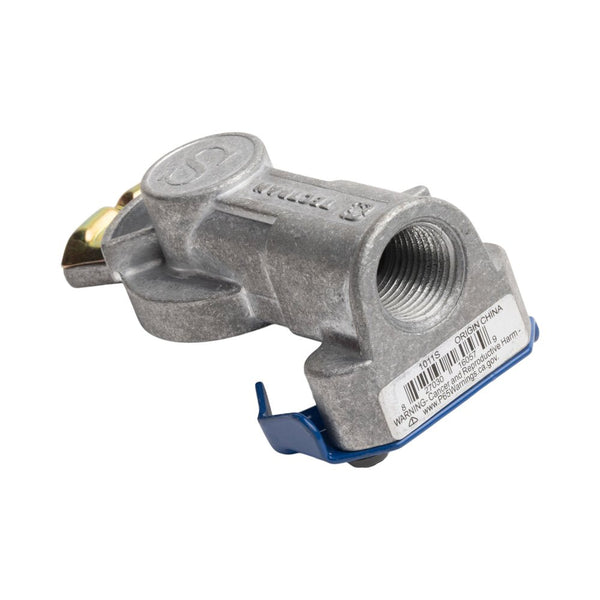 Gladhand Blue / Service Connection - Long-Life Anodized Body w/ Stainless Steel Locking Plate