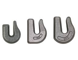 3/8 Inch Drop Forged Weld-On Heavy-Duty Towing Hook - Grade 43