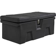23Hx25Dx77W Inch Black Poly Multipurpose Chest