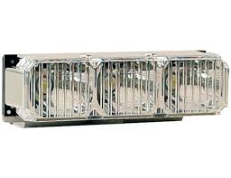 Red Middle Strobe Reflector With 3 LED