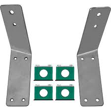 Mirror Mount Light Bracket Kit, SST, Single Hole