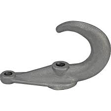 Plain Finish Drop Forged Towing Hook Pairs