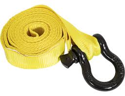 12 Foot UTV/ATV Tow Strap Kit
