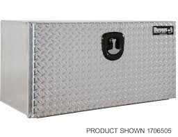 18x18x24 Pro Series Smooth Aluminum Underbody Truck Box with Diamond Tread Door