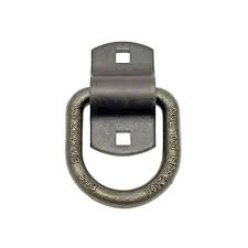 1/2 Inch Forged D-Ring With 2-Hole Mounting Bracket
