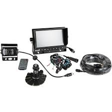 Quad Screen Backup Camera System with Backup Camera