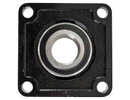 Replacement 4-Hole 2 Inch Set Crew Locking Flanged Auger Bearing for SaltDogg?? Spreader