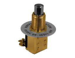 12 Volt Momentary Switch with Vibrator Label