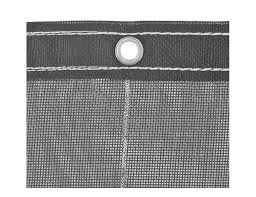 Heavy Duty Black Mesh Tarp 7-1/2 x 12 Foot