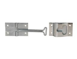 6 Inch Hook & Keeper Door Holder - Stainless Steel