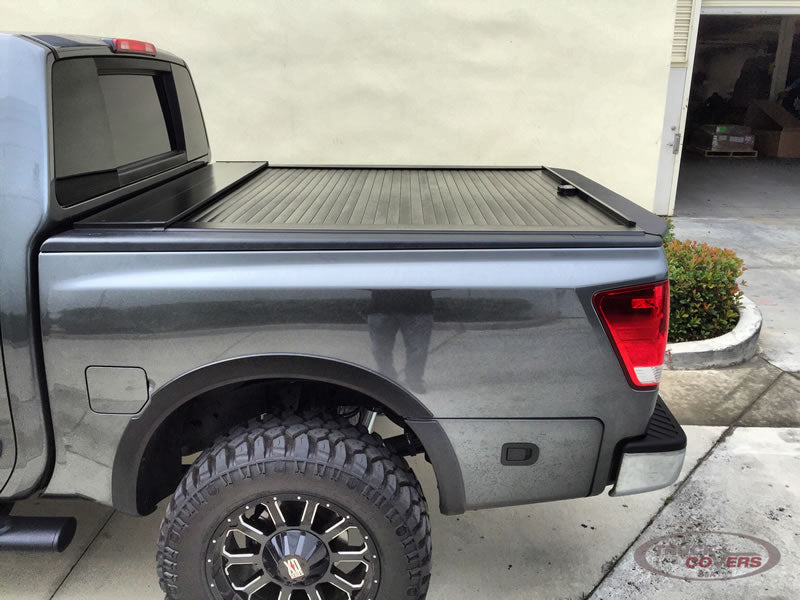 Truck Covers USA American Roll Cover Retractable Tonneau Cover - Nissan Titan