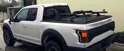 Truck Covers USA American Roll Cover Retractable Tonneau Cover - Smooth Matte Black Finish