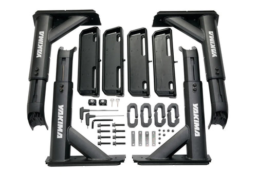 AX-514 - Truck Covers USA Yakima OverHaul HD Adjustable Cab-High Truck Bed Rack Uprights